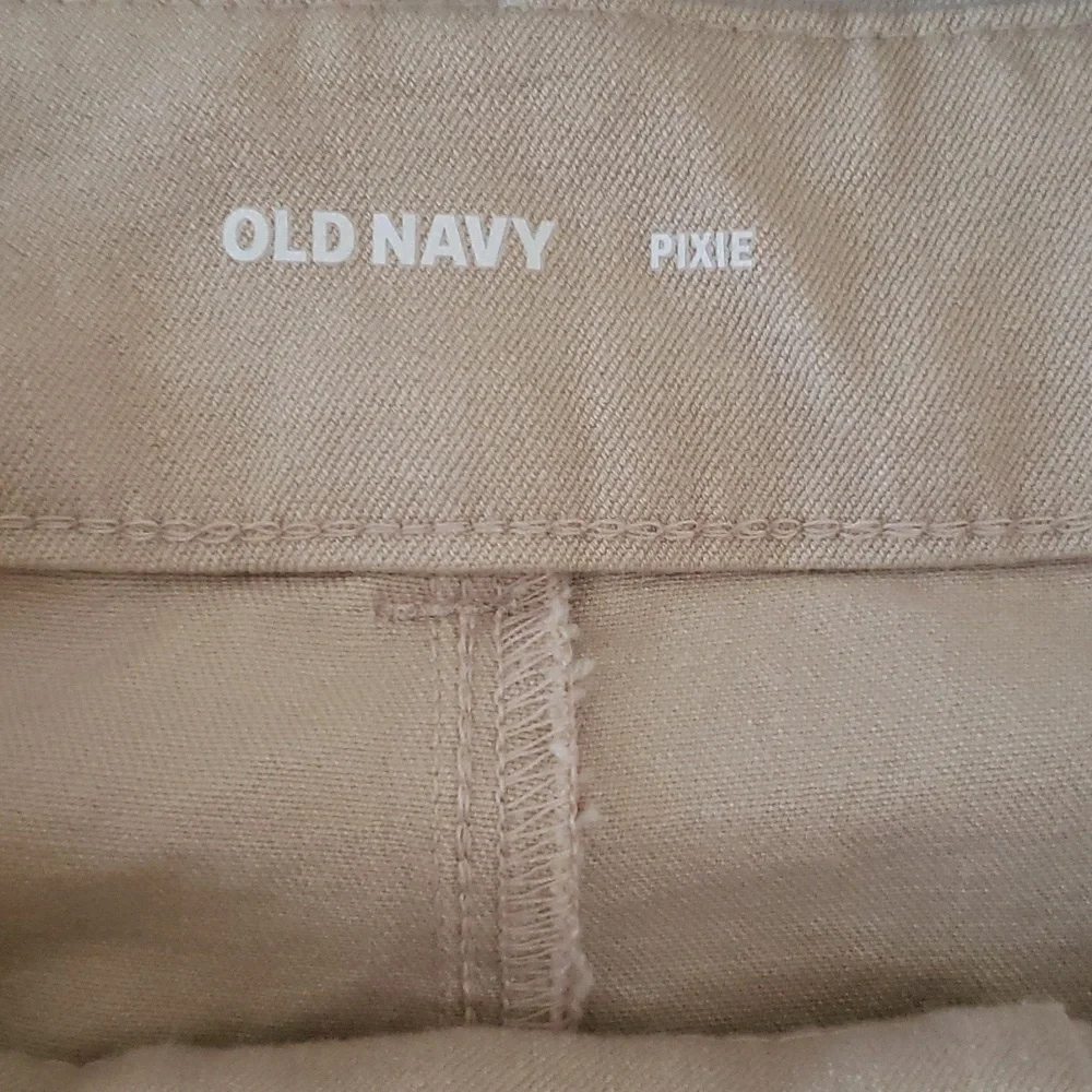 Tan old navy pixie pants - Picture 4 of 5